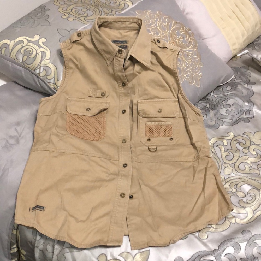 Lauren RL Kaki Vest